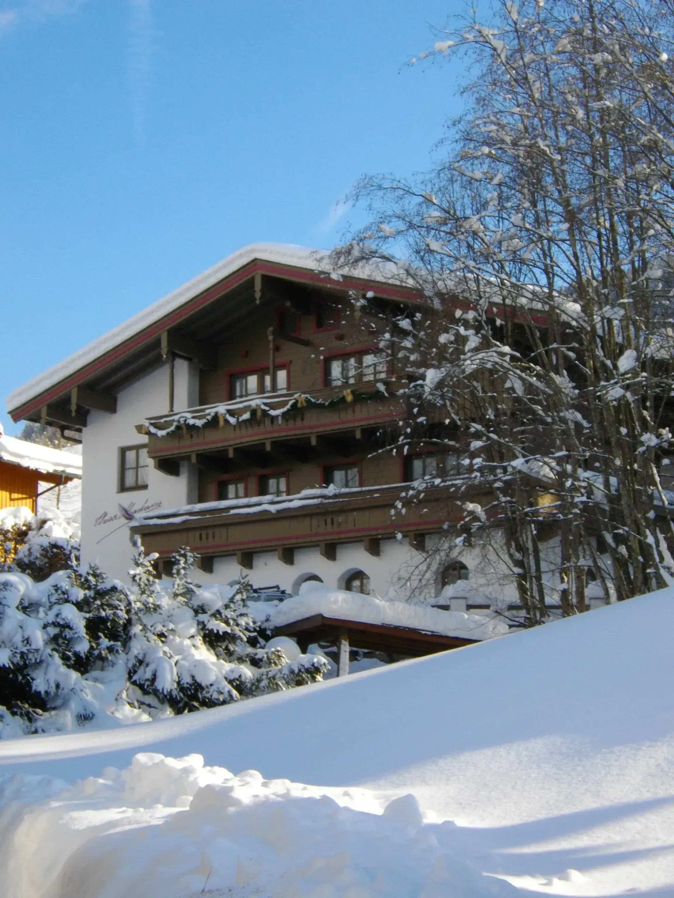 Chesa Montana Maria Alm Urlaub mit Hund Skiurlaub Ferienwohnung direkt an der Piste